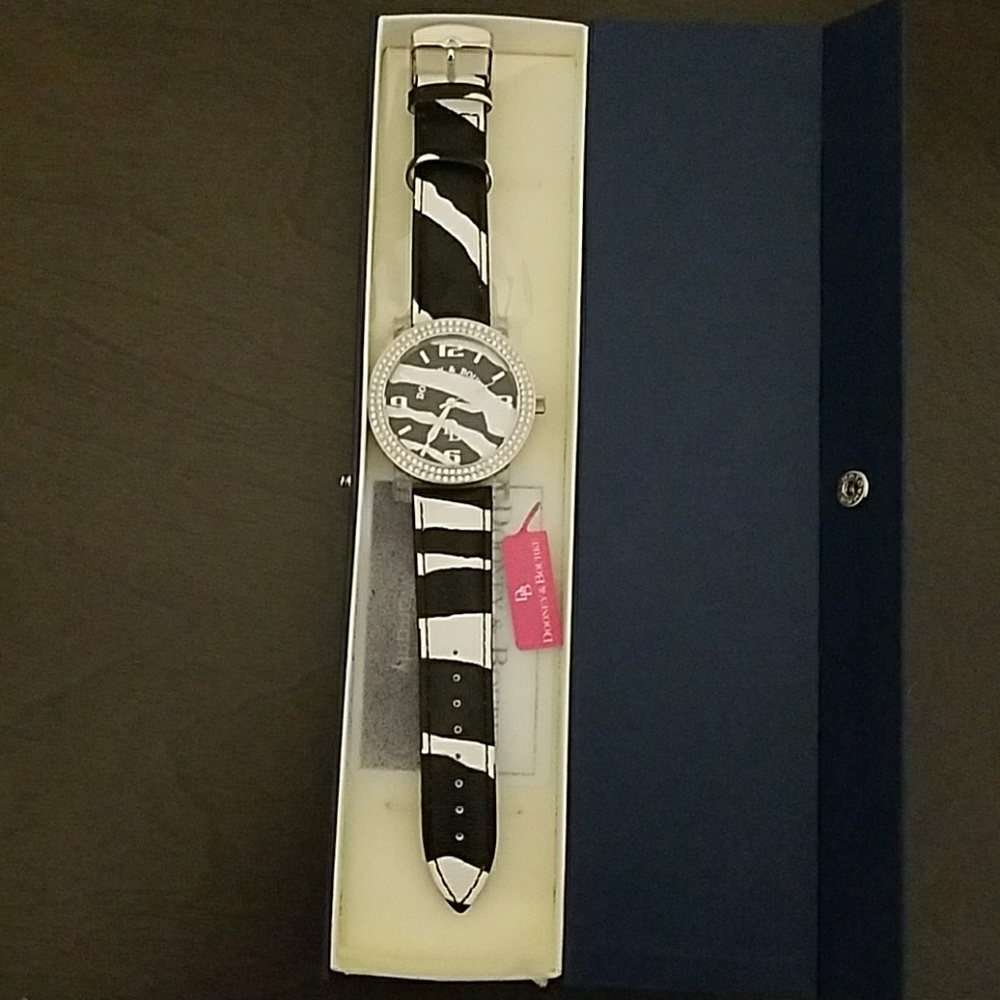 Dooney & Bourke zebra watch